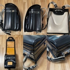 ランドセル　ブラック　紺　2個の画像