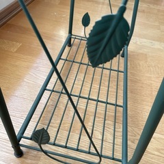 フラワースタンド・金属製２段の画像