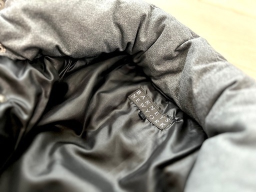 バーニーズニューヨーク ダウンジャケット アッシュグレー