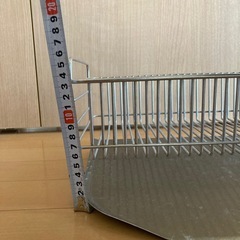 【ラバーゼ】　水切りカゴ ステンレス製の画像