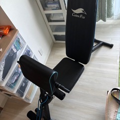  インクラインベンチ 可変式 アジャスタブル 折りたたみ式の画像