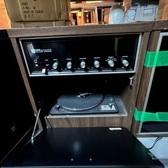 東芝　レトロ　レコード　スピーカー　オーディオセットの画像