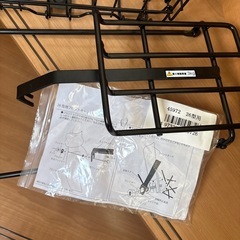 自転車　　折りたたみカゴ　　キャリアの画像