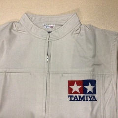 【激レア】タミヤTAMIYA マーク入りジャンパー Lサイズ ベージュの画像