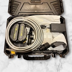 新品❤️コードレス高圧洗浄機　バッテリー2個つきの画像