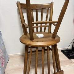 ニトリ　ダイニングチェア　椅子　2脚の画像