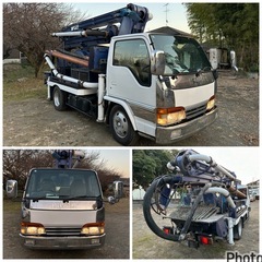 早い者勝ち！H12年いすゞエルフ!NOX.PM適合!極東開発製！PH45-14A!コンクリートポンプ車！ラジコン有り！動作確認済み！フレームOKの画像