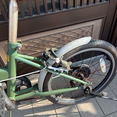 HUMMER折り畳み自転車の画像