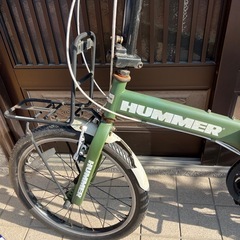 HUMMER折り畳み自転車の画像