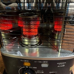 コロナ石油ストーブ RX-2219Y 3.7L電池式 停電、災害時にも活躍の画像