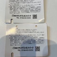 旭川サンタプレゼントパークリフト券の画像