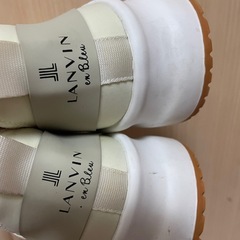 ランバン　オンブルー　厚底スリッポンの画像