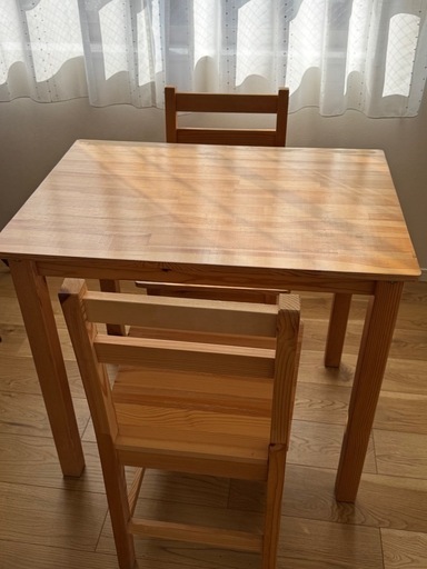 ダイニングテーブルセット2人用 (hachi) 用賀のダイニングセットの中古