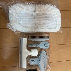 【無料お譲りします】ハイブリッドスチームクリーナー（アタッチメント多数・説明書付き）の画像