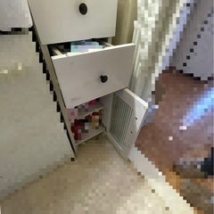 【譲渡先決定】佐藤産業 DOLLY 隙間収納 幅25cm ホワイト スリム 可動棚 DO170-25SS WHの画像