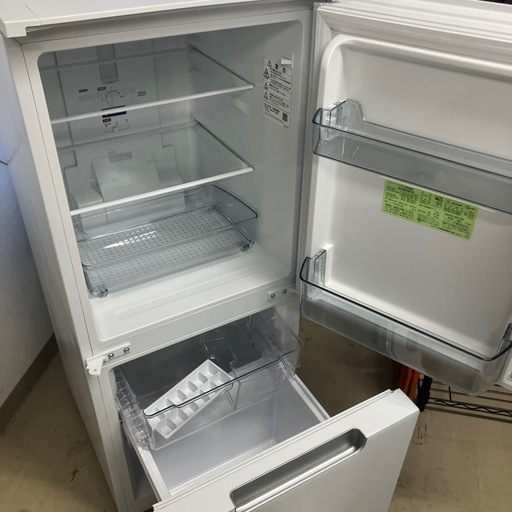 【配送無料】SHARP ノンフロン冷凍冷蔵庫 SJ-GD15H-W 5389