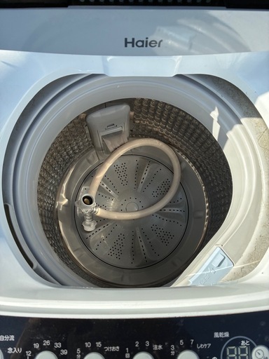【取引決定してます】2022年製 HAIER 全自動電気洗濯機　4.5kg　◎動作確認済
