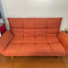 ソファ　ローソファ　2人掛け