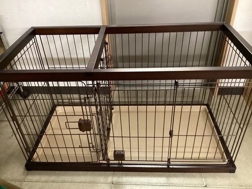 ペットサークル　犬用ケージ　犬ゲージ　室内屋内　小型、中型犬