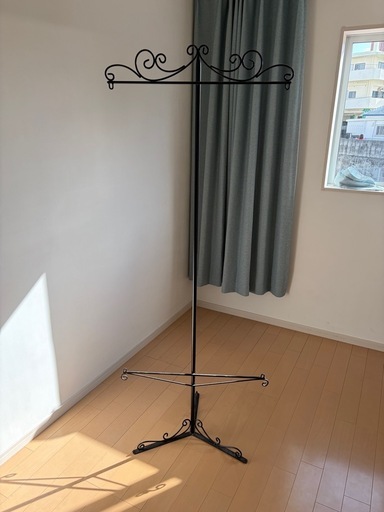 美品】アンティーク調 アイアン ディスプレイスタンド（高さ170cm