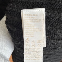 TOMMY HILFIGER ロング丈ニットの画像