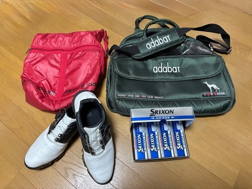 ☆レア☆NIKEゴルフクラブ&キャディバッグ・メンズ フルセット・シューズ他