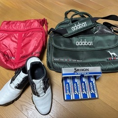 ☆レア☆NIKEゴルフクラブ&キャディバッグ・メンズ フルセット・シューズ他の画像