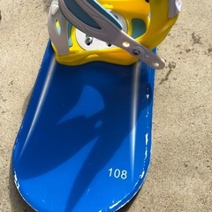 子供用スノーボード練習用にいかがです？108cmの画像