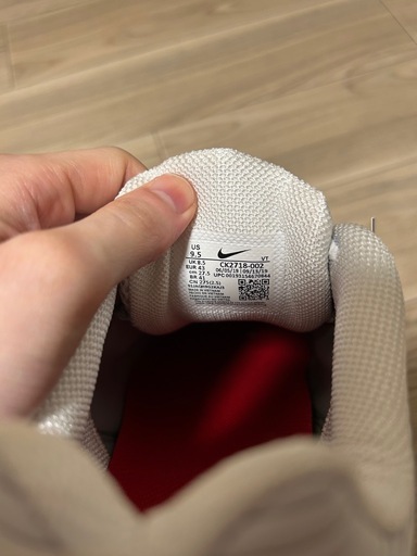 NIKE AIR VAPORMAX 360 ナイキ レッド 27.5