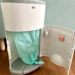 【状態良し】オムツ用ゴミ箱 Korbell オムツポット 日本育児の画像