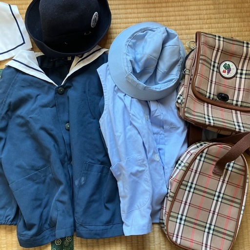 大成幼稚園　園服　バッグ　上履き入れ　一式