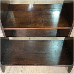 アンティーク調 サイドテーブル 飾り棚 電話台 棚　の画像