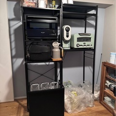 ［定価 12,490円］レンジ・炊飯器台の画像