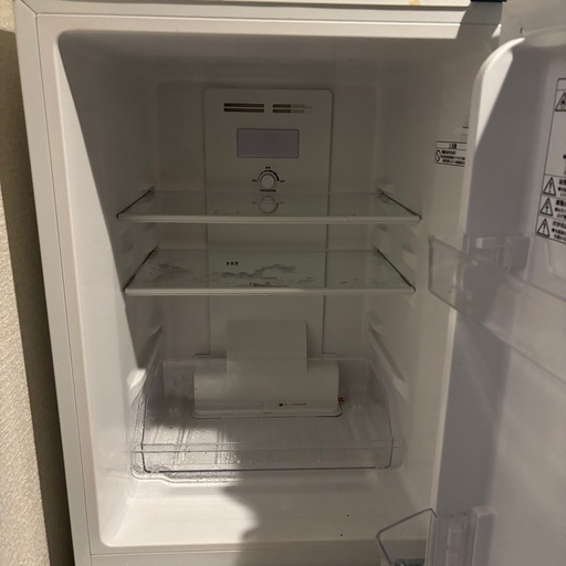 ※受け渡し先決定しました【2021年製】ニトリ 106L 2ドア冷蔵庫 N-Simple NTR-106 [清掃済み]