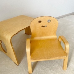 子ども用イス テーブル セットの画像