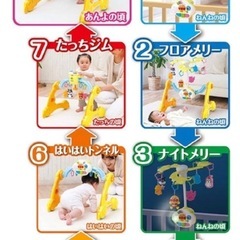 （お取り置き中）美品☆アンパンマン☆8WAYよくばりメリー☆の画像