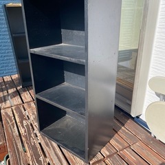 カラーボックス　黒【引取者決まりました】の画像