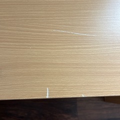 勉強机  茶色 ニトリの画像