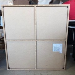 ディスプレイラック　マガジンレコードラック ウォールナット0118-02の画像