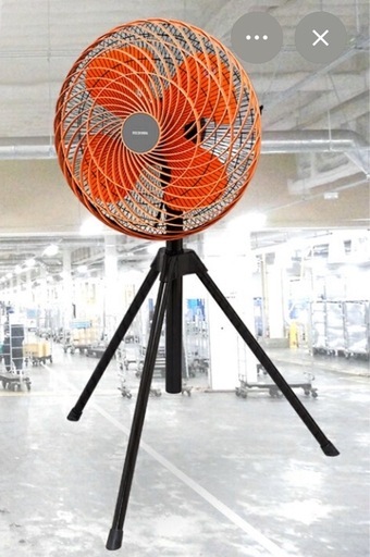 【リフレッシュプロジェクト278/300】業務用扇風機　未使用に近い　動きます