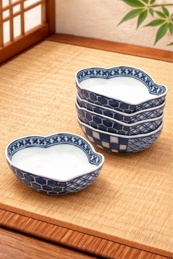 庫山窯/前畑陶器/皿/5点セット/小鉢 (野原) 野々市の食器《和皿》の