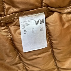 ユニクロウルトラライトダウン（美品）の画像