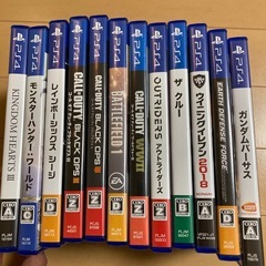 PlayStation4ソフトまとめて12本の画像