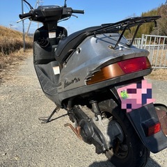 中古 バイク ススギ アドレス100 V100 2スト  原付 二人乗り 小型の画像