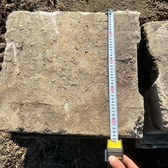 ※明日まで！　石板　40枚　農地　車両乗り入れ可能の画像