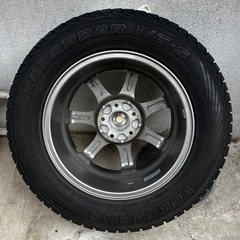 最終値下価格　215/65R16 ヨコハマ GEOLANDAR i/T-S スタッドレス付アルミホイール4本セット 2013年製 の画像