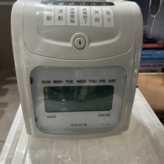 【大幅値下げ】タイムカードリーダー／店舗・事務所向け／即使用可の画像