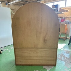 【ドリーム川西店御来店限定】☆ジモティー見たよ♪割引☆  ミラー付き整理タンス ブラウン クリーニング済み 【99560000048300】の画像