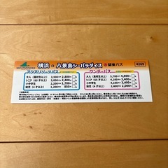 関東バス　横浜・八景島シーパラダイス特別割引券　　シーパラの画像