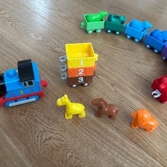 【知育玩具】トーマス　10までつなげての画像